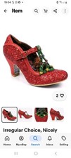 Irregular Choice Women's NICELY FESTIVE  40 /6.5??£58 POSTED   NWOB