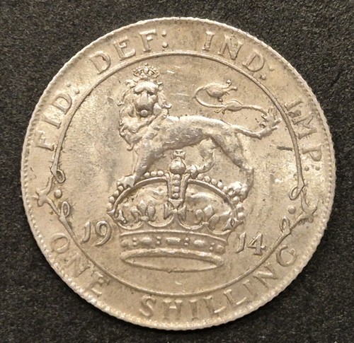 1914 one shilling king - shilling, george