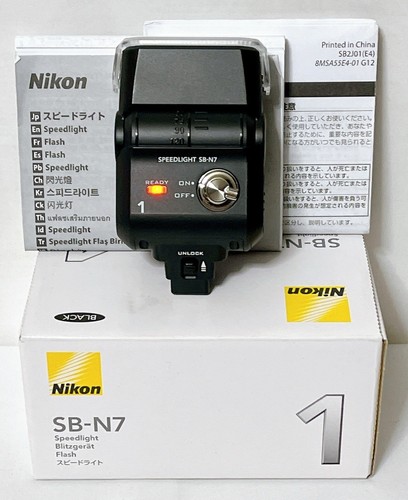 Mint nikon speedlight sb n7 - speedlight, sb-n7