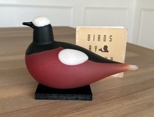 Oiva Toikka - Iittala Finland - Mountain Redstart Glass Bird Art 1994 - Great!