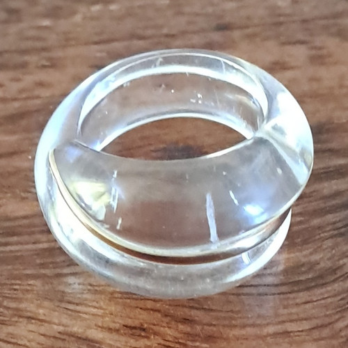 Baccarat clear crystal band - clear,