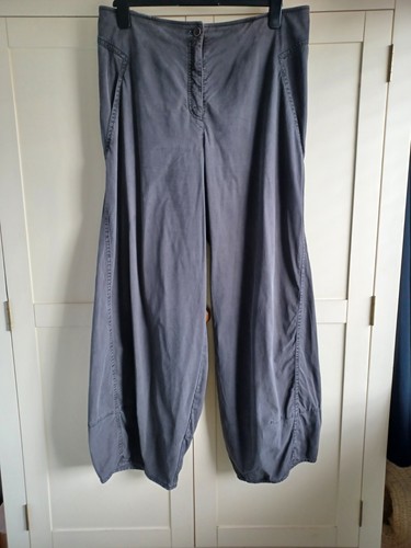 Oska grey linen blend - grey,