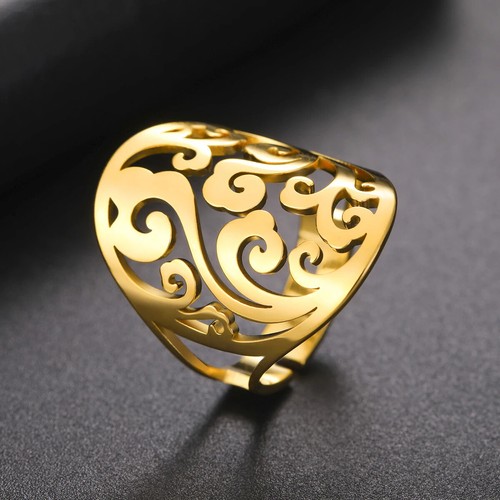 Open filigree swirl - open,