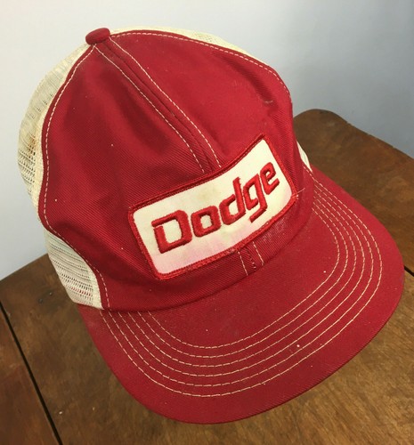 Vintage distressed worn dodge - vintage,