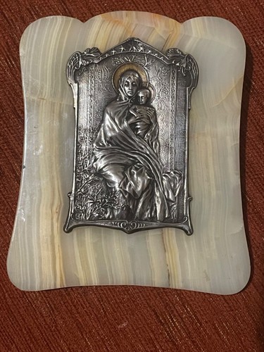 Antique onyx silver - &,