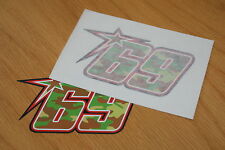 Nicky Hayden Camo 2013 Race Number - (Pair)