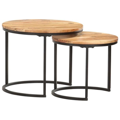 Nesting tables round coffee - 2,