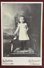 Cabinet Card Christmas Angel