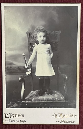 Cabinet card christmas angel - christmas,