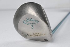 Ladies Callaway Big Bertha Warbird #3 Wood / 15 Degree / Ladies Flex Gems UL