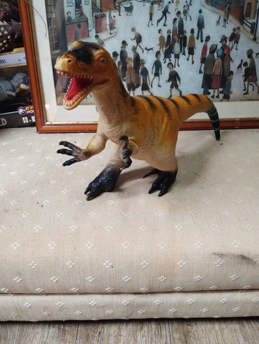 Large soft rubber dinosaur - rubber,