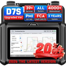 XTOOL D7S V2.0 OBD2 Scanner