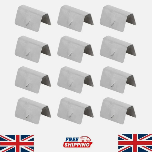 12x wind deflector - deflector, clips