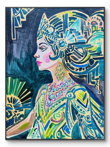 Art deco emerald empress - emerald,