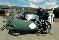 Sammy MILLER SIGNED TT Motor Bike Racing Legend 12x8 Photo + Dealer COA