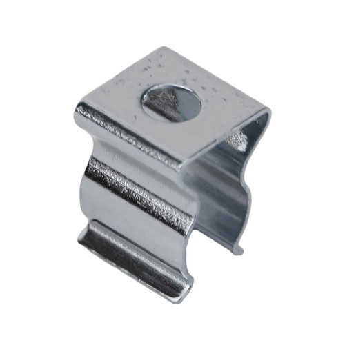 10x silver spring terry clips - silver,