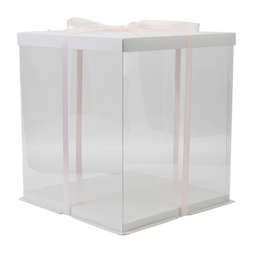 Extra large clear pvc box - large,