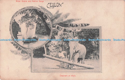 R730356 ceylon river scene and - r730356,