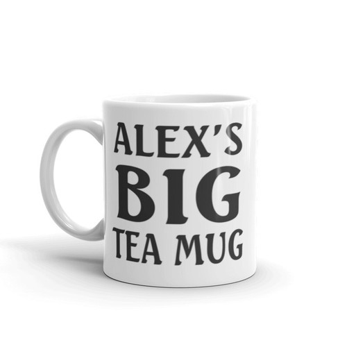 Personalised big mug - personalised,