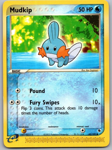 Mudkip 109 common - 60/109,