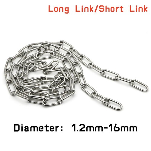 Short long link chain 304 - long,