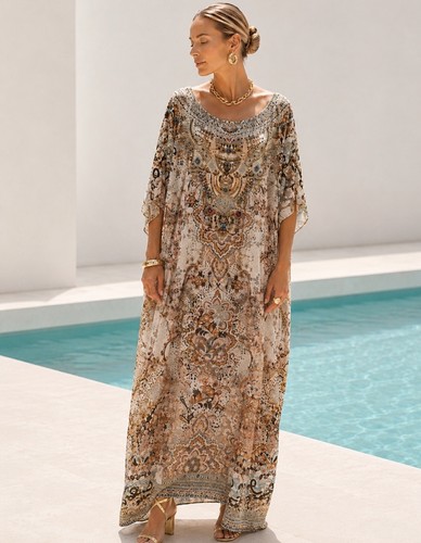 New camilla round neck - neck, kaftan