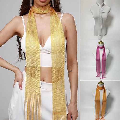 Bright silk shiny - shiny, necklace