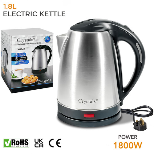 Stainless steel electric - 1.8l,