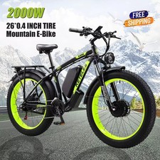 Keteles K800 26" Fat Tire Bike 48V 23Ah Dual Motor Mountain Bike UK