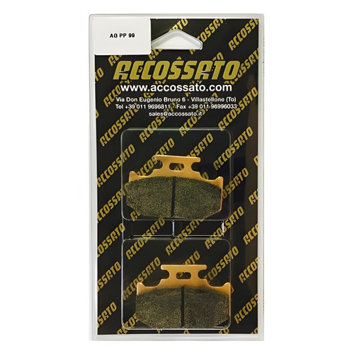 Rear recessed brake pads for - pads,