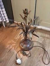 Antique Wheat Sheaf Table Lamp