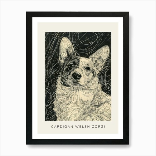 Cardigan welsh corgi line - cardigan,