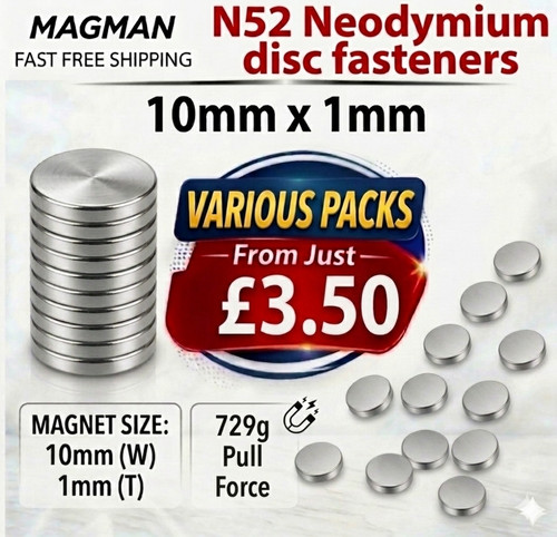 10mm 1mm n52 - x,