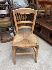 Ladder back dining chair brown - ladder,