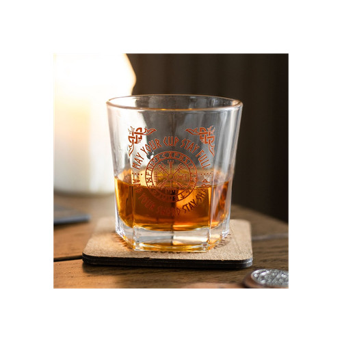 Viking compass lowball whisky - compass,