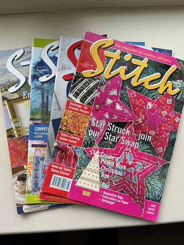 Stitch magazine embroiderers - stitch,