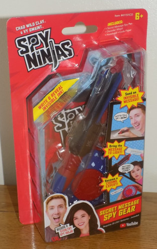 Spy ninjas secret message - spy,