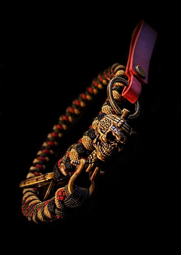 Wallet chain and lanyard large - wallet,