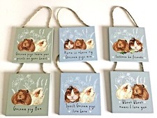 New wooden cute guinea pig