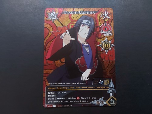 Naruto tcg ccg itachi - naruto,