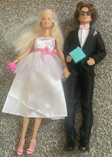 Barbie and Ken bride and groom