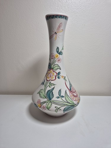 Hand painted 1970s - painted, peacock