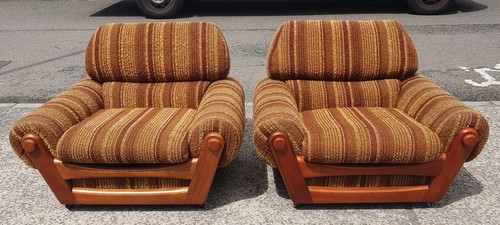 Pair original 1960 teak - pair,