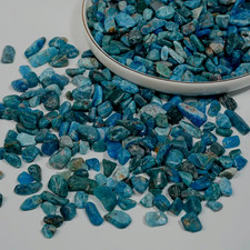 Blue Apatite Crystal Chips Apatite Gemstones- 4mm-10mm 50g-200g Bag