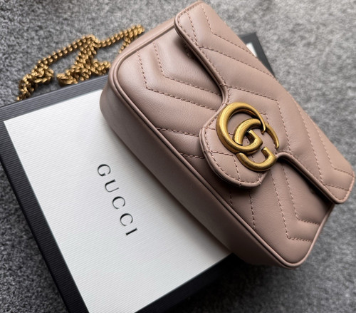 Gucci marmont mini pink - mini, pink/mauve