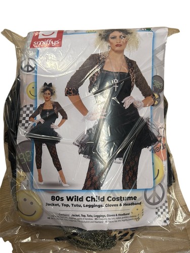 Smiffys 80s wild child - 80s, costume