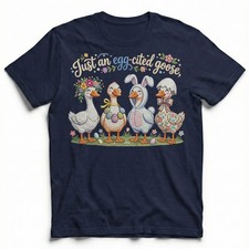 Embroidered Egg Cited Goose