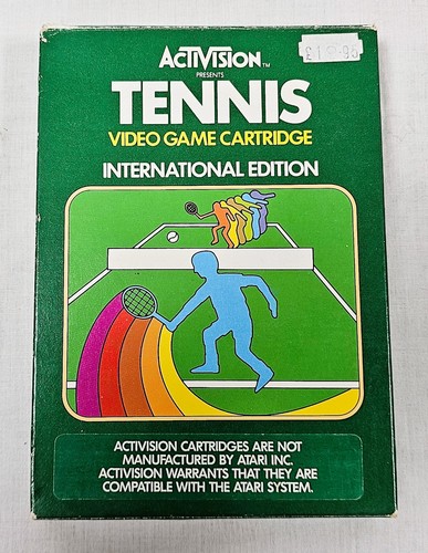 Tennis activision for atari - tennis,
