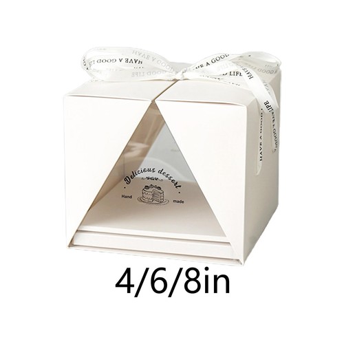 Pack cake box - box, clear