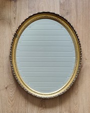 Vintage Oval Wall Bevelled